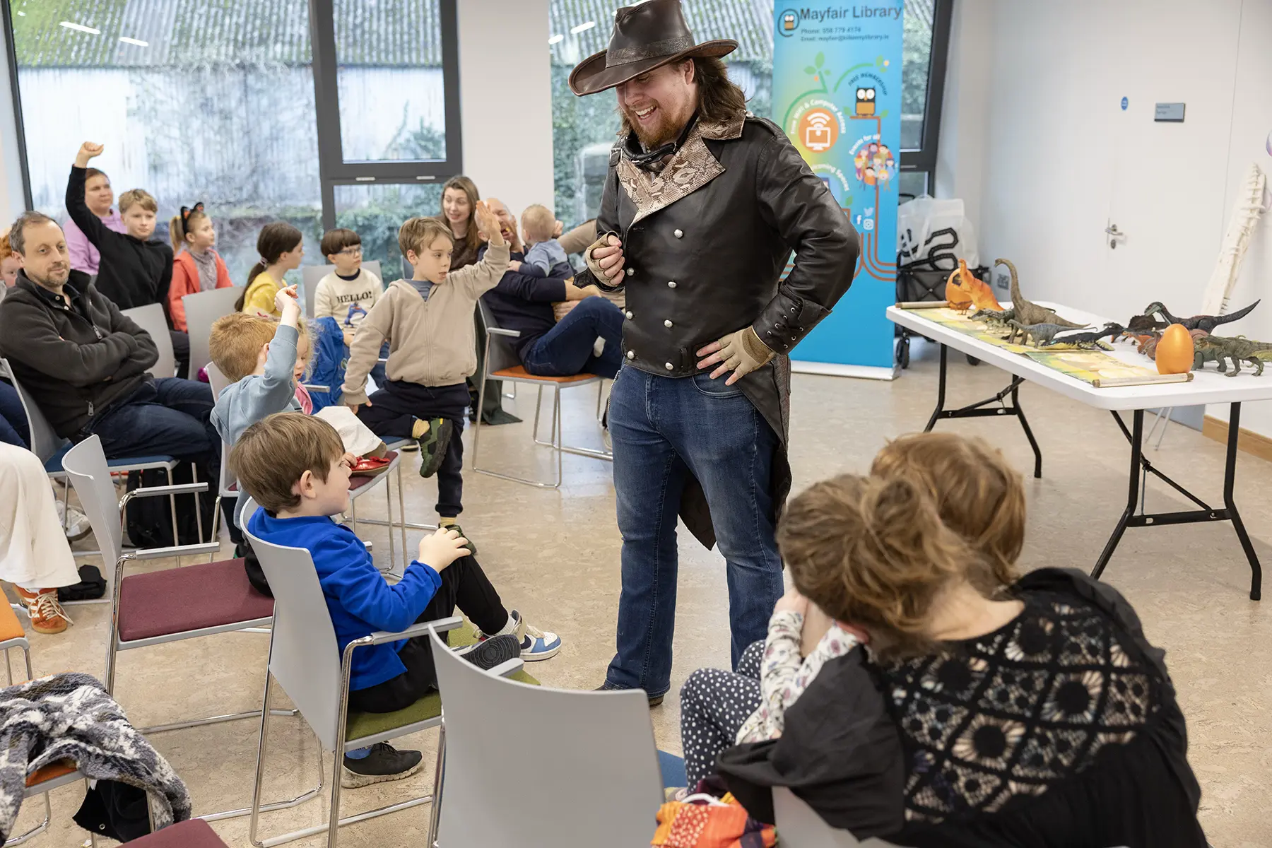 Luke Dinosaurs - Mayfair Library - John D Kelly 16